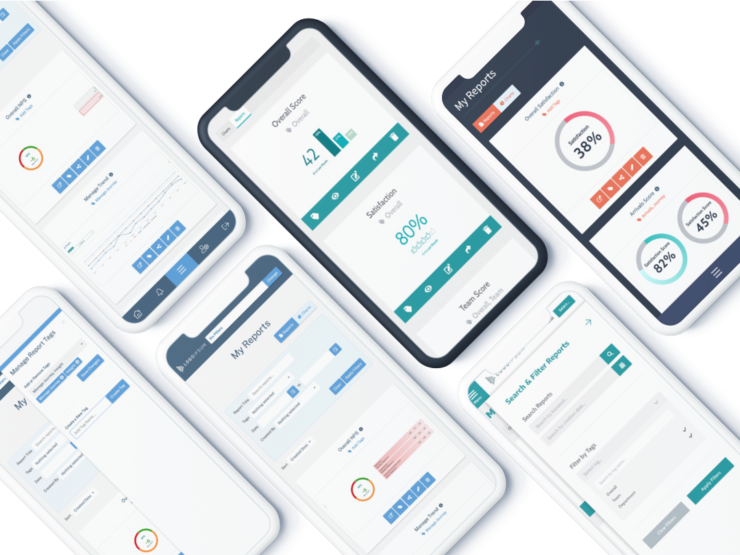 Reporting component mobile implementation